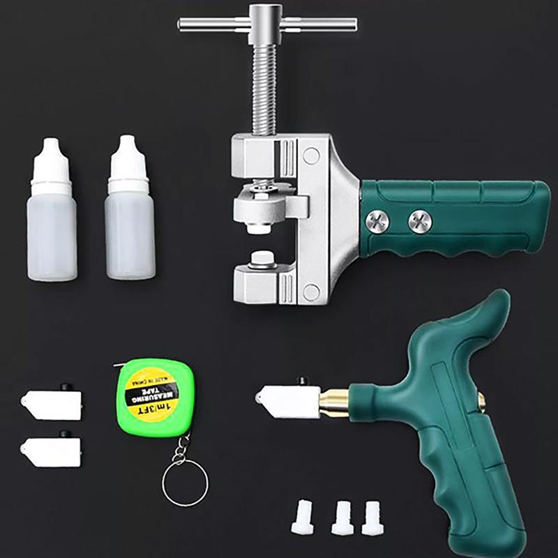 Dao Cắt Gạch Men, Kính, Dụng cụ cắt gạch cầm tay Bộ dao cắt kính gạch men và dụng cụ bẻ tách gạch kính