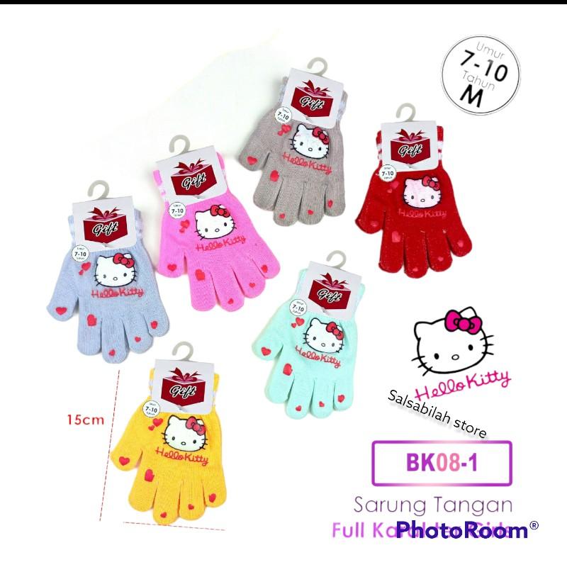 sarung tangan anak cewek lucu 3-10 tahun karakter Sarung Tangan Musim dingin Sarung Tangan Karakter Kartun Cantik Motif Perempuan