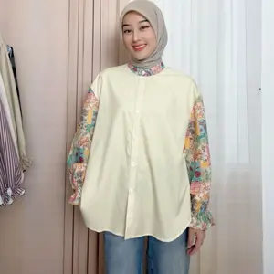 [ready stock]Asaya Korean style colorful plaid fashion casual shirt