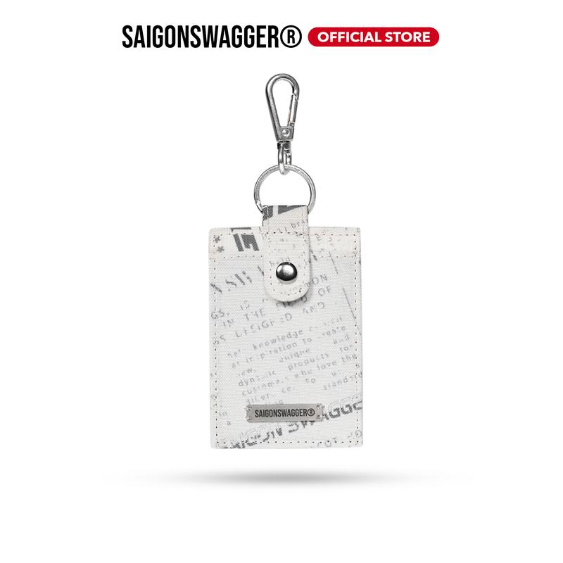 Móc Khóa Dọc In Báo SAIGON SWAGGER Journal Card Keychain