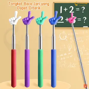 Tongkat Penunjuk Papan Tulis Whiteboard Desain Jari Alat Guru Praktis Mengajar Anak Jangkau Papan Tulis