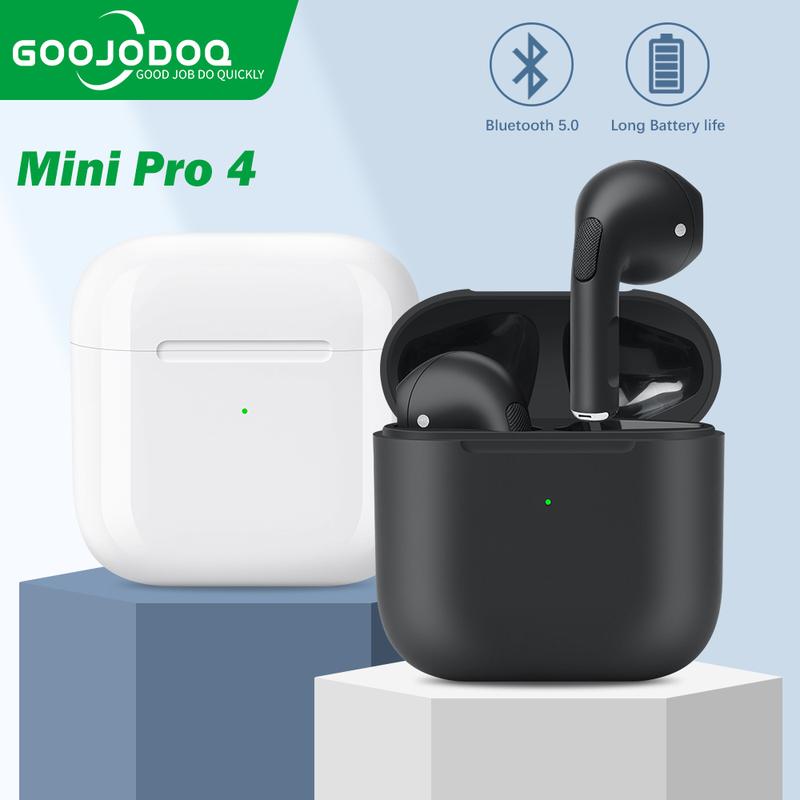 AirPods Mini Pro 4 5.0 Bluetooth Earphone, goojodoq, Alat Dengar ...