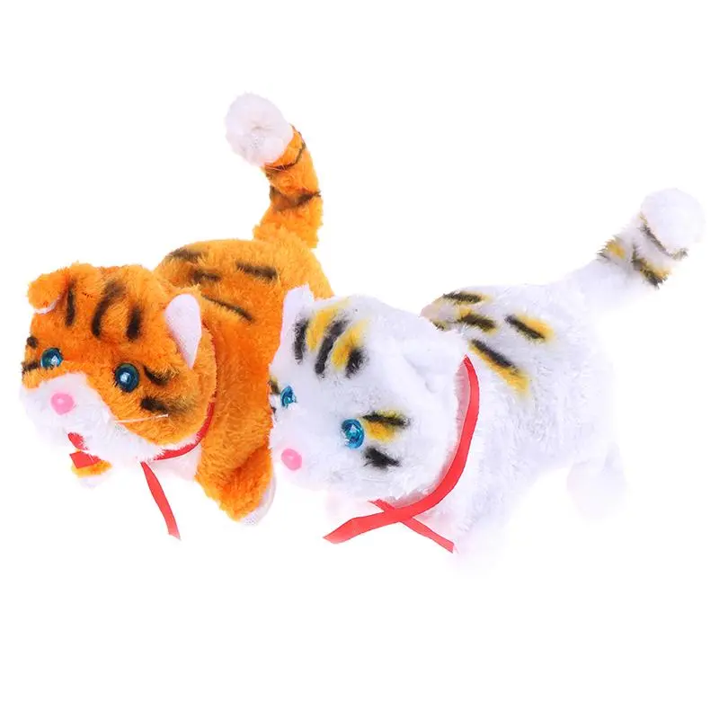 Mainan Anak Laki-laki Dan Perempuan Robot Kucing-Kucingan Bisa Berjalan Bersuara Maenan Boneka Kucing Bergerak Pakai Baterai Untuk Anak-anak Cowok Dan Cewek Umur 3 Tahun Murah 2