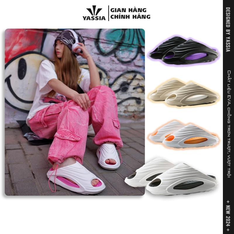 DÉP YASSIA SPACESHIP CHẤT LIỆU EVA CAO CẤP CHỐNG TRƠN TRƯỢT XU HƯỚNG THỜI TRANG - DÉP NAM NỮ SLIPPER ĐẾ BẰNG