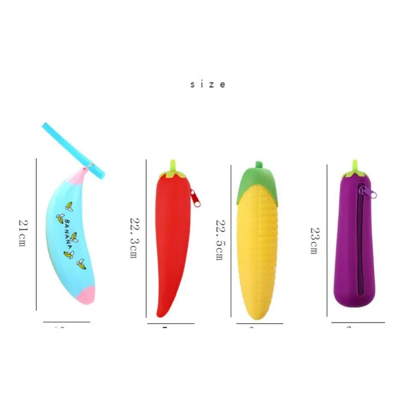 UQ Tempat Pensil Seleting Pencil Case Dompet Model Buah Lucu Sekolah Kantor STY7003 7