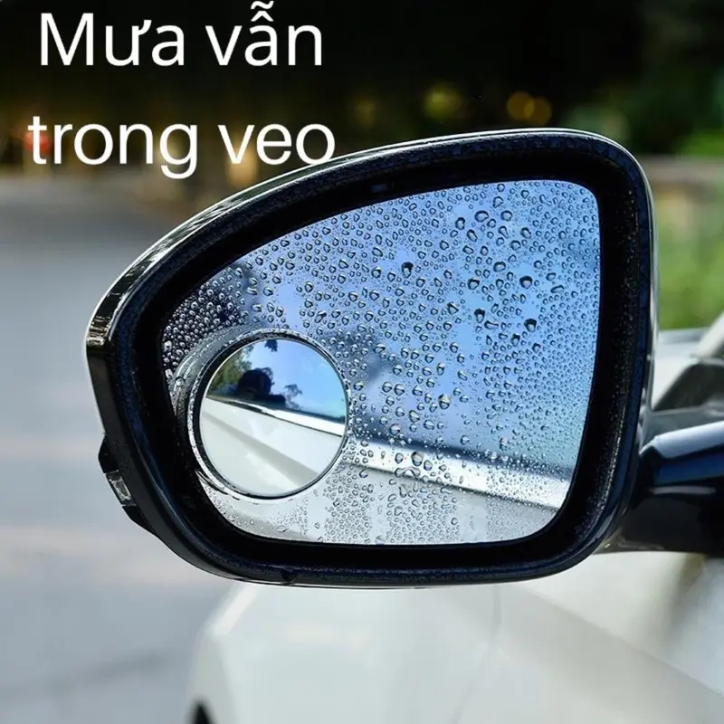 Cặp 2 Gương Cầu Lồi GCL-01 Gắn Kính Hậu Ô Tô Xoay 360 Xoá Điểm Mù Sử Dụng Đế Hút Không Để Lại  vết keo khó tẩy. 5
