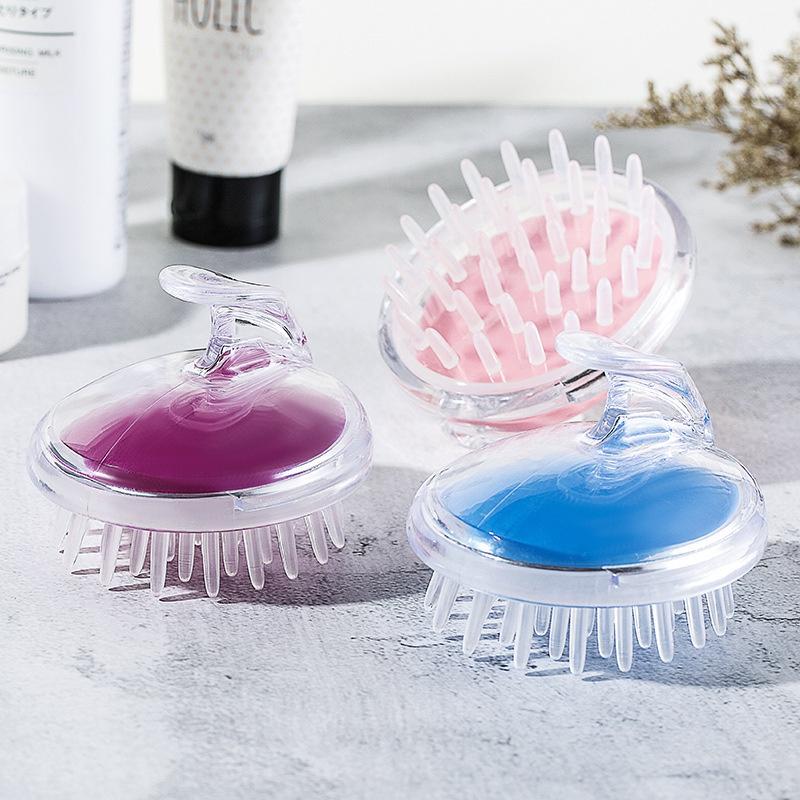 Lược Gội Đầu Chải Thông Kinh Lạc Lược Gội Silicol Cho Spa Dưỡng Sinh
