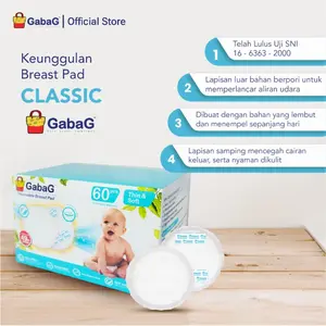 GabaG Disposable Breast Pad 60 pcs