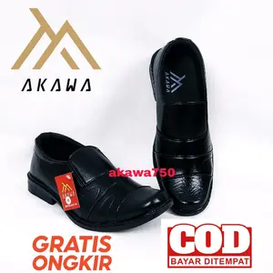 SEPATU FANTOFEL SLIP ON PRIA SEPATU PANTOFEL PRIA SEPATU AKAWA SEPATU SLOP PRIA SEPATU FORMAL PRIA SEPATU KERJA PRIA SEPATU KANTOR Hitam Shoes