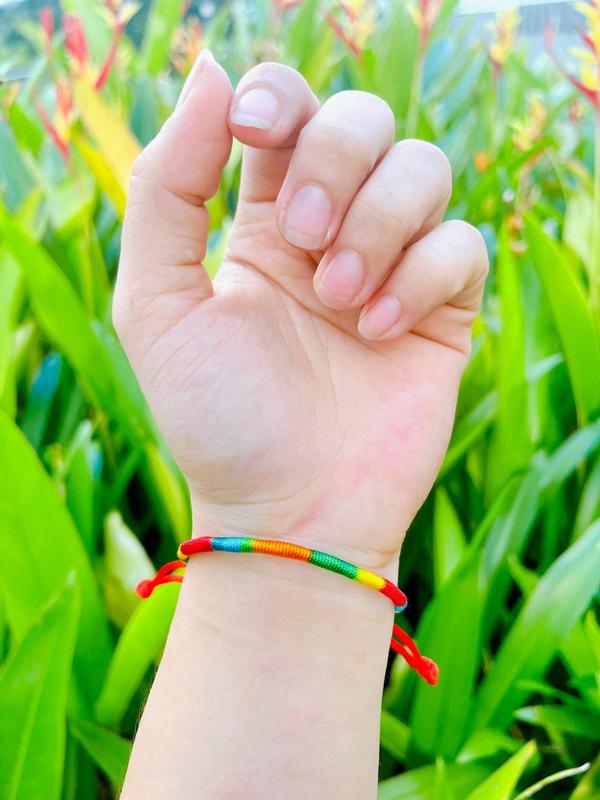Vòng chỉ tay ngũ sắc Tây Tạng 4