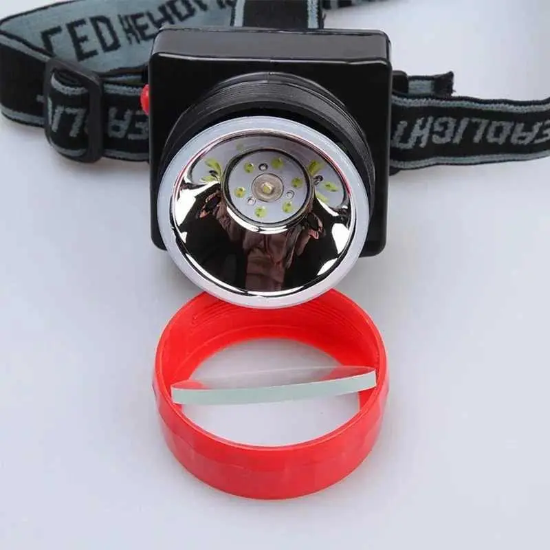 Torches Fishing Lamp Mining Cave Exploration Lamp Outdoor Diving Light Headlight Mining Lights Fully Waterproof Design Super Bright Led