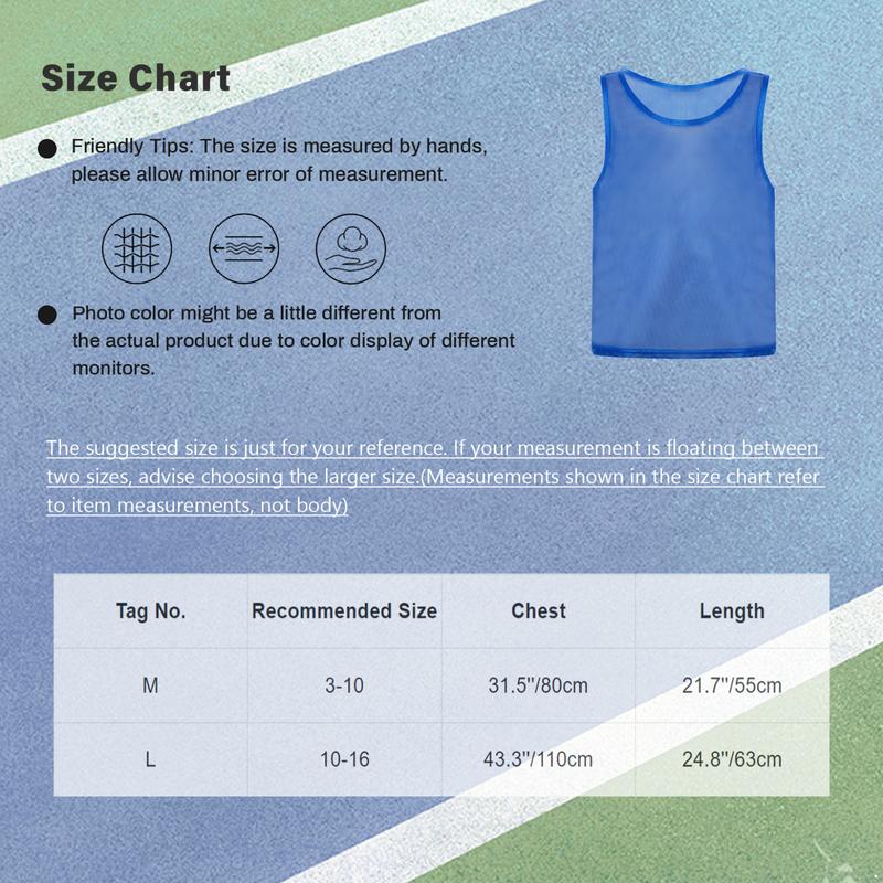 Product Introduction of Áo Vest Tập Luyện Chiến Đấu Thể Thao, JanJean, Unisex, Dành Cho Trẻ Em, Lưới khoét Thích Hợp Cho Bóng Rổ Và Bóng Đá, Áo Ba Lỗ, Áo Thi Đấu 0