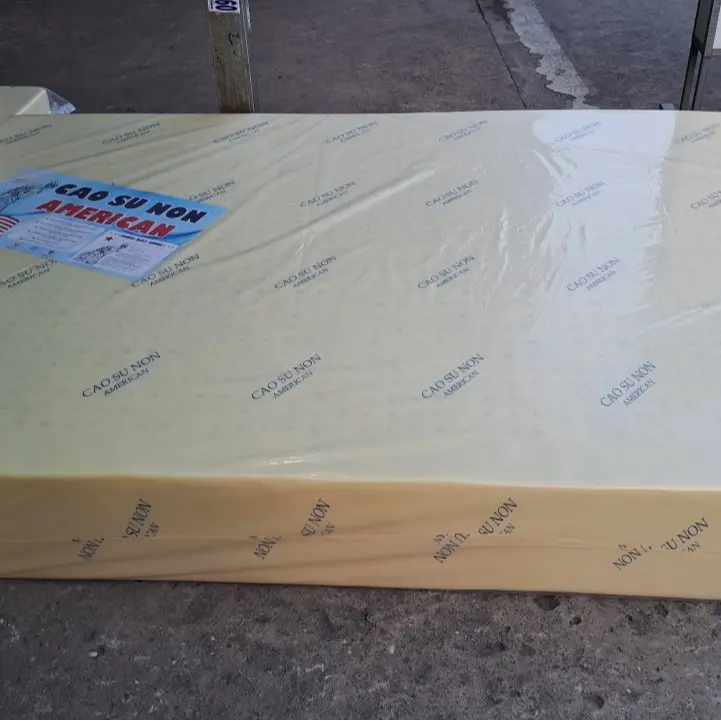 NỆM 1m4 x 2m x 10cm CAO SU NON AMERICAN ÊM ÁI, 2 MẶT LỖ THÔNG HƠI THOÁNG KHÍ 5