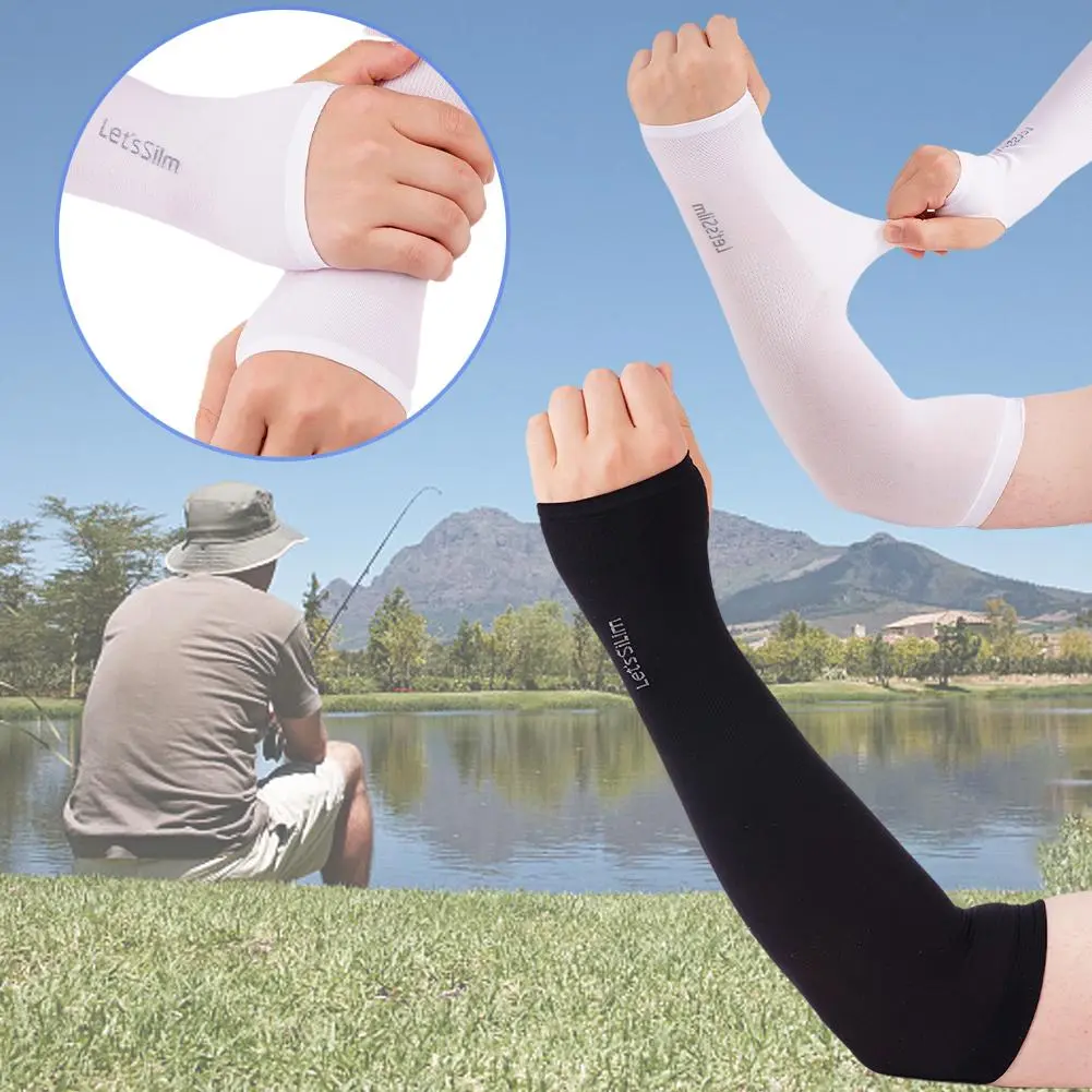 Cooling Hand Sock UV Protection Arm Sleeves Men Sport Handsock Ice Outdoor Riding Ice Unisex