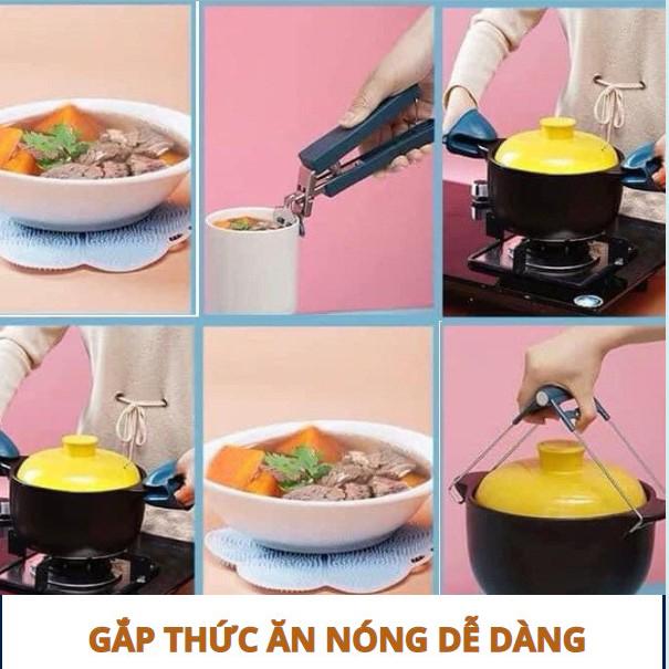 Product Introduction of Bộ Dụng Cụ Gắp Bát Đĩa Chống Nóng - Cách Nhiệt Tốt - An Toàn Tiện Lợi 1