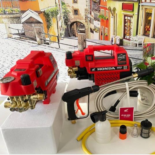 Máy rửa xe HONDA 3500w có chỉnh áp - Model 2024