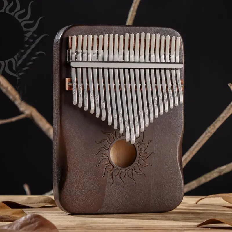 Kalimba, Đàn Piano Ngón Tay Cái, 17 / 21 Phím, Có Lỗ Âm Thanh Giảm Căng Thẳng, Đàn Piano Ngón Tay Mbira, Búa Điều Chỉnh, Nhạc Cụ, Hàng Mới Về, Tuyệt Vời Làm Quà Tặng 6