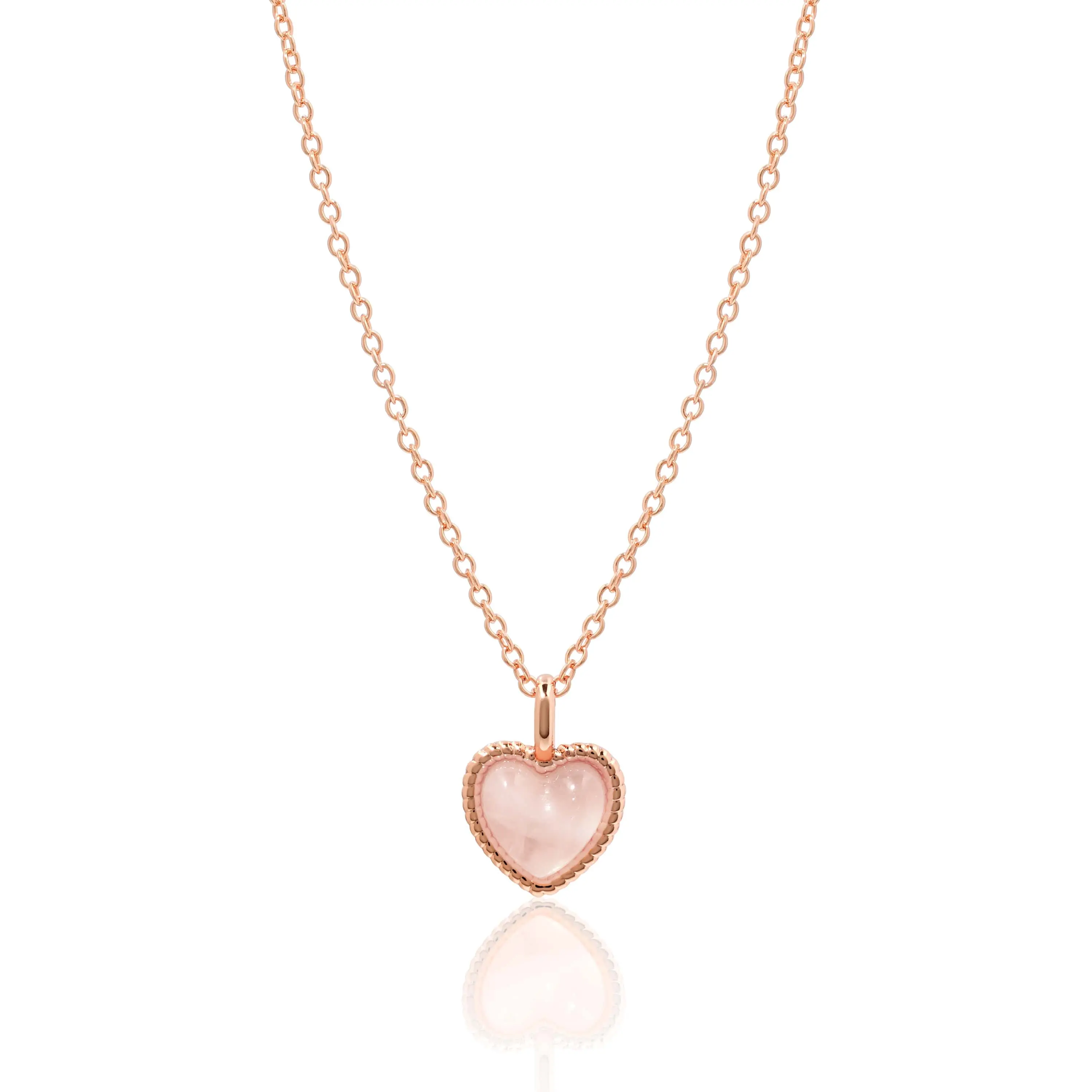 (Rose Gold) Carys Love Necklace