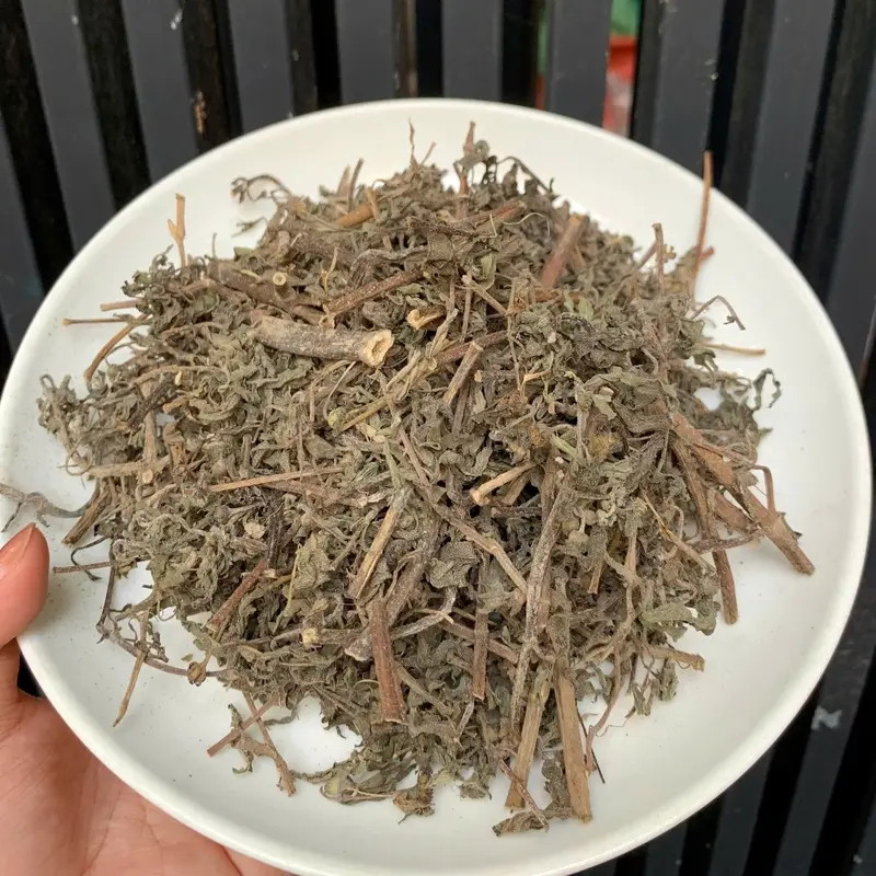 1Kg Cây Cỏ Mực (Cỏ Nhọ Nồi Khô) Đóng Gói Sạch Sẽ 2