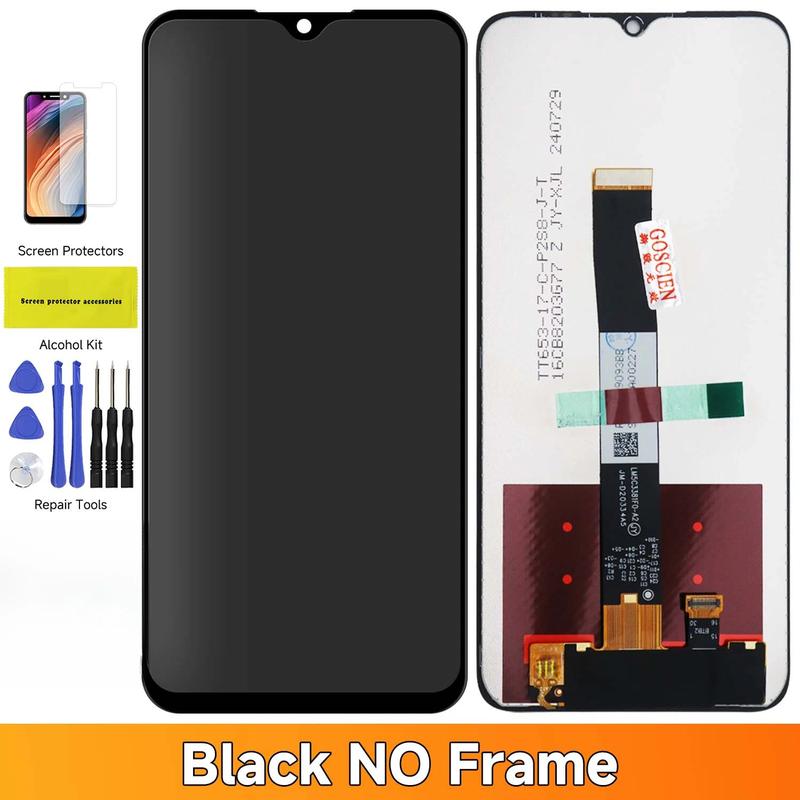 Màn hình hiển thị LCD, Chất lượng cao 100%, dành cho màn hình Xiaomi Redmi 9A, với khung, Lắp ráp màn hình cảm ứng, Tương thích với Redmi 9A, 9C và 9 màn hình hiển thị LCD 7