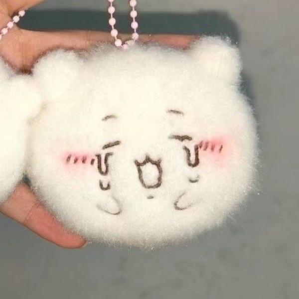Product Introduction of Chiikawa Jiyi dumpling Usaki handmade doll plush cute doll schoolbag pendant 1