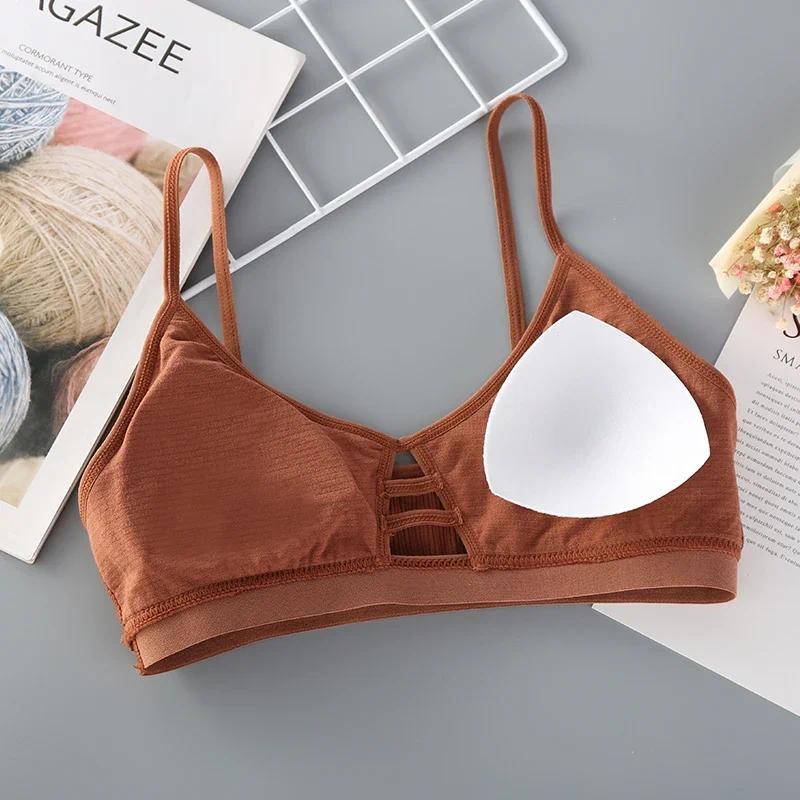 Product Introduction of 1 pcs New Women Cotton Sports Bra Tube Top Crop Female Seamless Underwear Tube Bra Wireless Bralette Lingerie Cropped Bandeau 9
