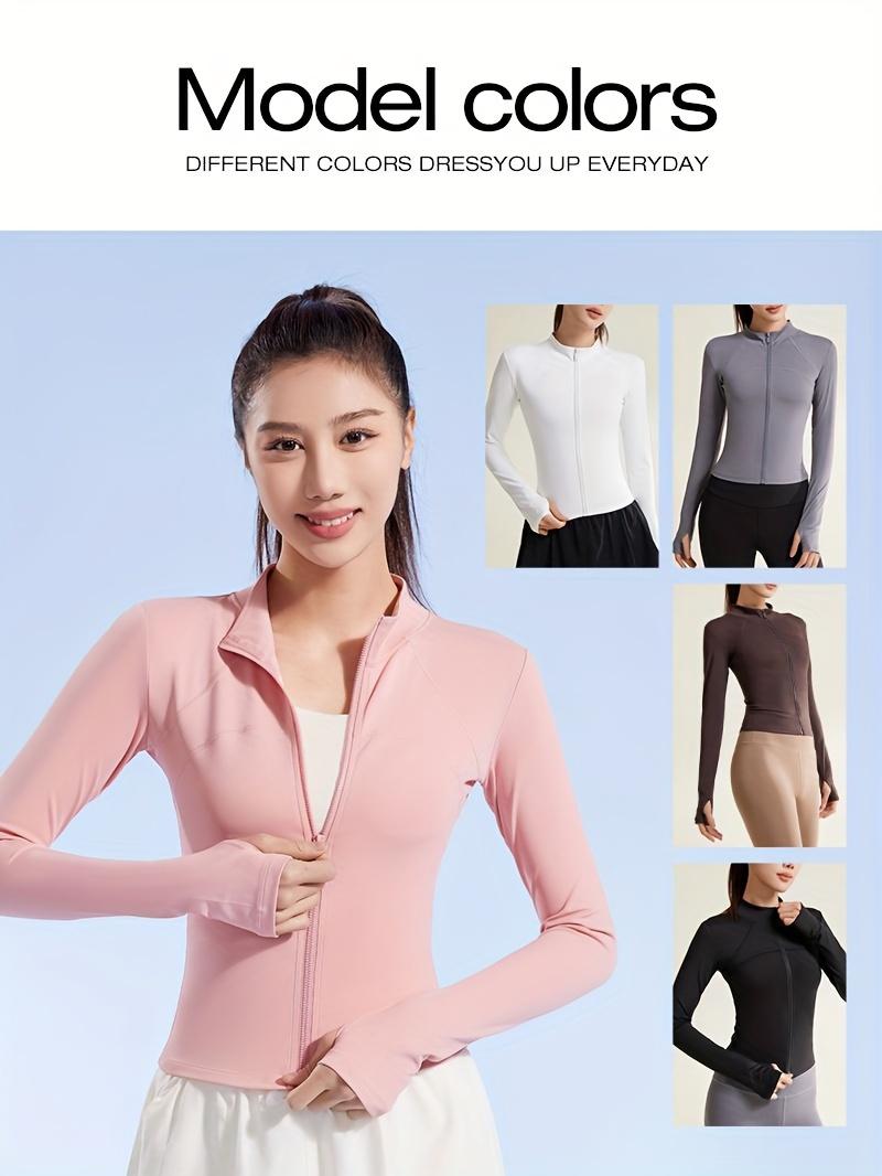 Product Introduction of [Slim-Fit Jacket For Outdoor Activities] Sun Protection Jacket Long Sleeve Slim-Fit Sun Protection Jacket Suitable For Hiking, Camping, Fishing, Running 3