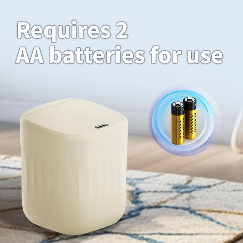 Product Introduction of A large kitchen trash can with a capacity of 19 liters/5.08 gallons, with lid, plastic oval non-touch sensor trash can, odor sealing technology, dry battery power 11