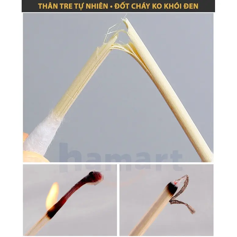 Hộp 500 Tăm Bông Thân Gỗ Tre Ngoáy Tai Người Lớn 2 Đầu Vệ Sinh Tai Đa Năng An Toàn Tiện Lợi - Hộp Tròn 4