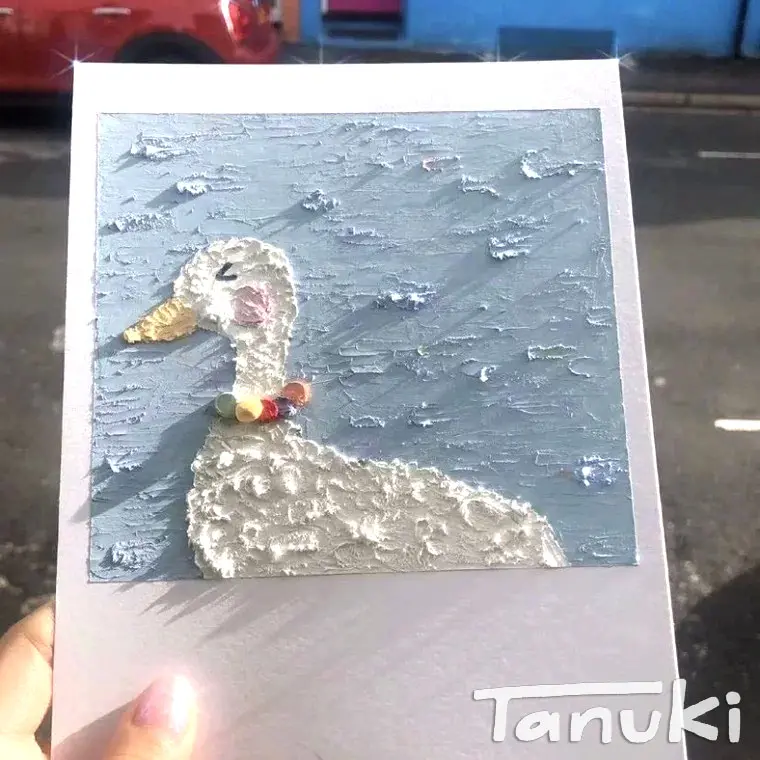 Màu sáp dầu (oil pastel) cá voi 4