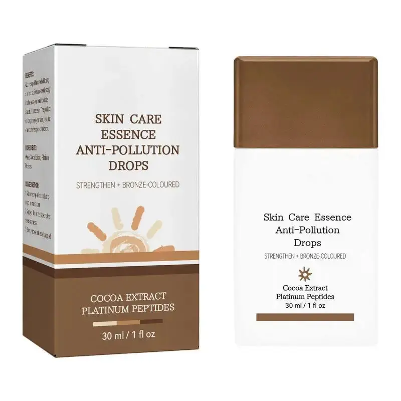 Bronzing Drops Face Peptide Serums Liquid Bronzer Cream Hydrating Makeup For An Everyday Radiant Glow Summer Glow 1 Fl Oz