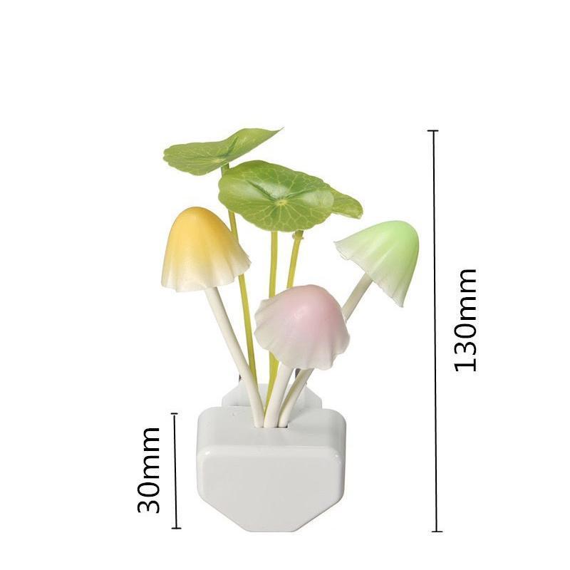 Quà Tặng xem live Đèn ngủ avatar hình nấm cảm ứng ánh sáng đổi màu procare - Led Khải Ân