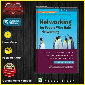 Networking for People Who Hate Networking by Devora Zack (English/Indonesia)