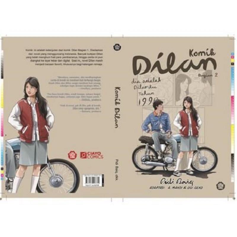 [Mizan] Buku Novel Komik Dilan Bagian 2 2