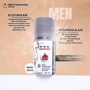 MBK Deodoran Roll On Black - Black