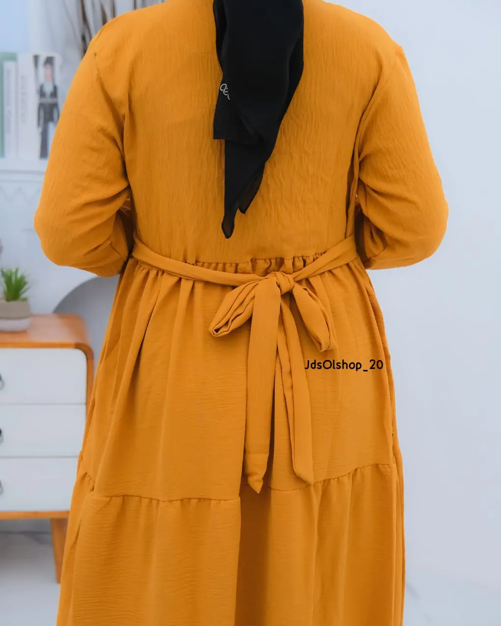 Rempel Susun Tali Bahan Crinkle Airflow / Busana Muslimah Terbaru / Gamis Wanita Terbaru
