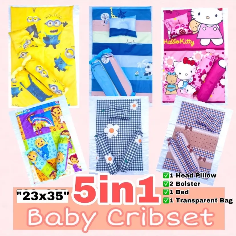 Cribset Mattress 5in1 High Quality! 23x35 TAHIAN PRICE!