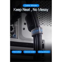 Gambar VENTION Cable Straps Cable Ties Winder Protector Earphone Hook and Loop Cable Ties Organizer Pengikat Kabel - KAABI - 3m dari Risc Computer Kota Surakarta 5 Tokopedia