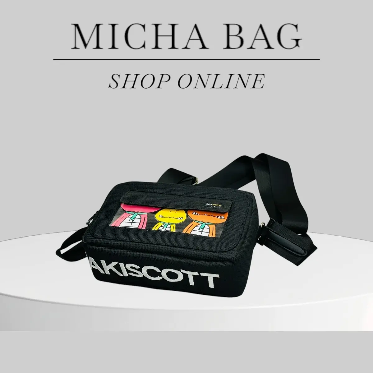 túi xách nam nữ vải canvas xinh TT102 chống xước với khóa kéo pu nhẹ và khóa kéo kem hoa Đeo Vai Nhung Đeo Chéo Bag synthetic  leather túi đeo chéo  nam