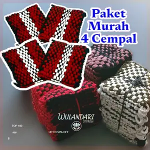Paket hemat dapat 4pcs cempal pegangan buat panci atau penggorengan anti panas wulandari store01