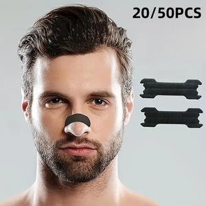 Sleep Aid Nose Strip, 20/50pcs Sleep Massage Nose Strip, Nasal Congestion Relief Strip, Suitable for Men and Women Snoring, Comfortable, Breathable, Durable