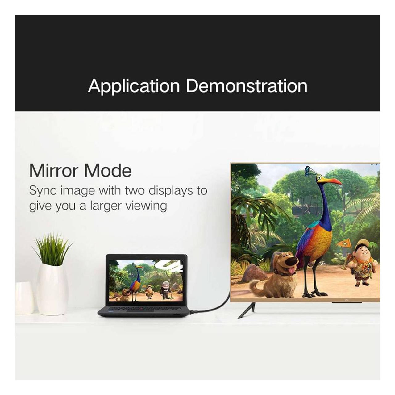 Cable Mini DP to DP Display Port UGREEN 4K 60Hz Thunderbolt Converter