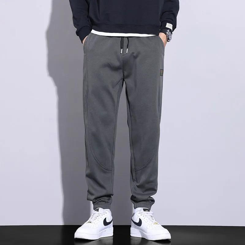  quần nỉ lót lông,quần nỉ bông,quần giữu nhiệt,quần dài Menswear Nhung Pants Nam Màu Xám 