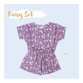 POMAPOO - Set Baju Wanita dan Baju Kucing dan Baju Anjing  Daisy Lounge Set 0