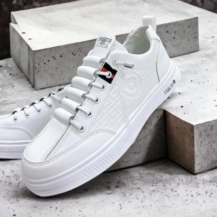 Giày Sneaker Nam.Giày Da Cao Cấp Hàn Quốc Mẫu Mới 2023.G29 0