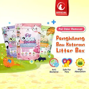 Olive Care Pet Odor Removal Penghilang Bau Kotoran Kucing dan Anjing Litter Box