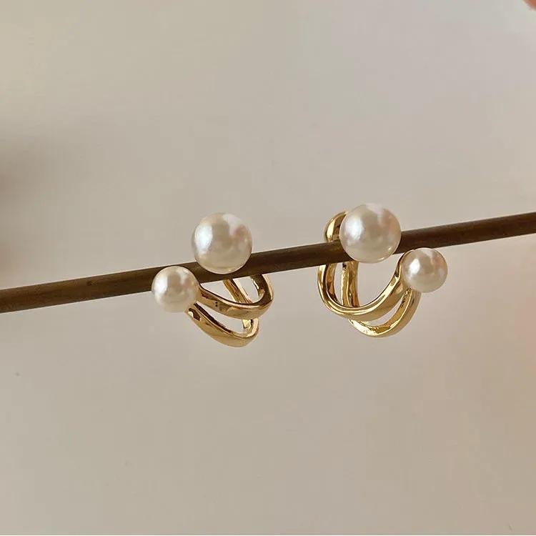 Hoa Tai Phong Cách Hàn Quốc, Thiết Kế Ngọt Ngào Thời Trang, Kẹp Tóc Đơn Giản, Trang Sức Tai, Dành Cho Nữ khuyên  tai khuyên  tai Women 3