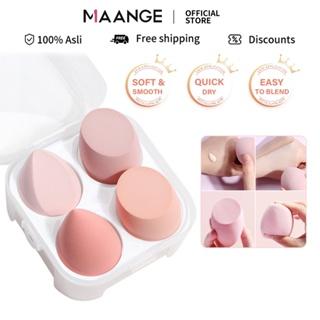 Bộ 4 mút trang điểm MAANGE mềm mại có hộp đựng làm đẹp cho nữ 9452 - Mỹ phẩm - Cosmetic