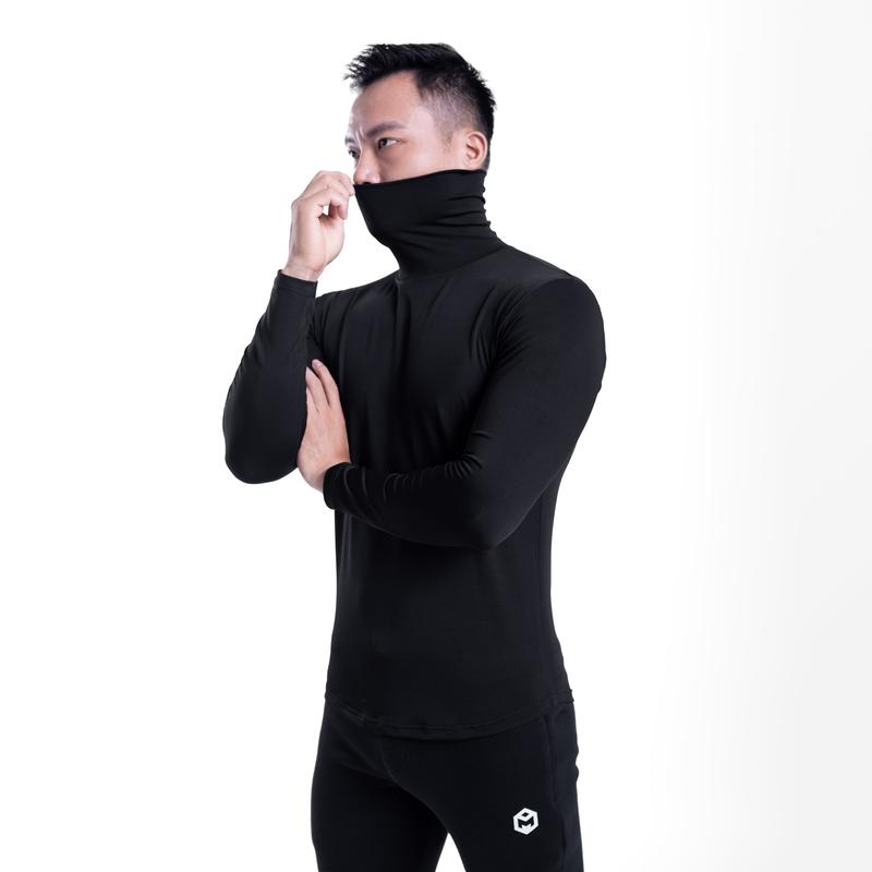 [1 áo 150K] [ 2 áo 189k]  Áo giữ nhiệt - CỔ CAO 15CM - thun lạnh - The Max T92024 G09197 (mặc lót, mặc chơi thể thao) (12.0) đồ lót giữ ấm thể thao quần  áo Trơn