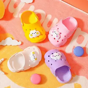 Littlecat Sandal Slop  Anak Laki-laki Perempuan Lucu Fashion Termurah Model Kekinian Sandal Motif CLOUD PAO2Awan